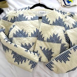 Sea Cropped Blazer-10